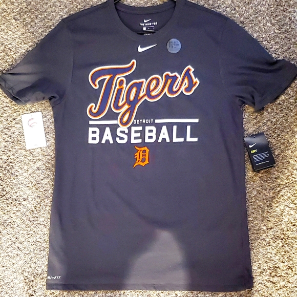 detroit tigers dri fit t shirt